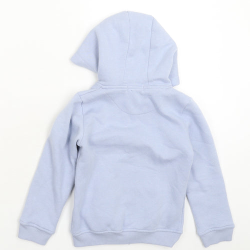 Primark Girls Blue   Full Zip Hoodie Size 6-7 Years