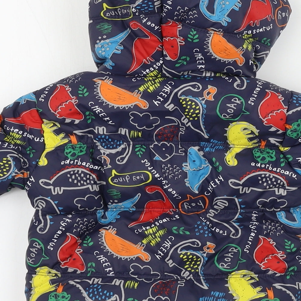 George  Boys Blue   Jacket Coat Size 3-4 Years