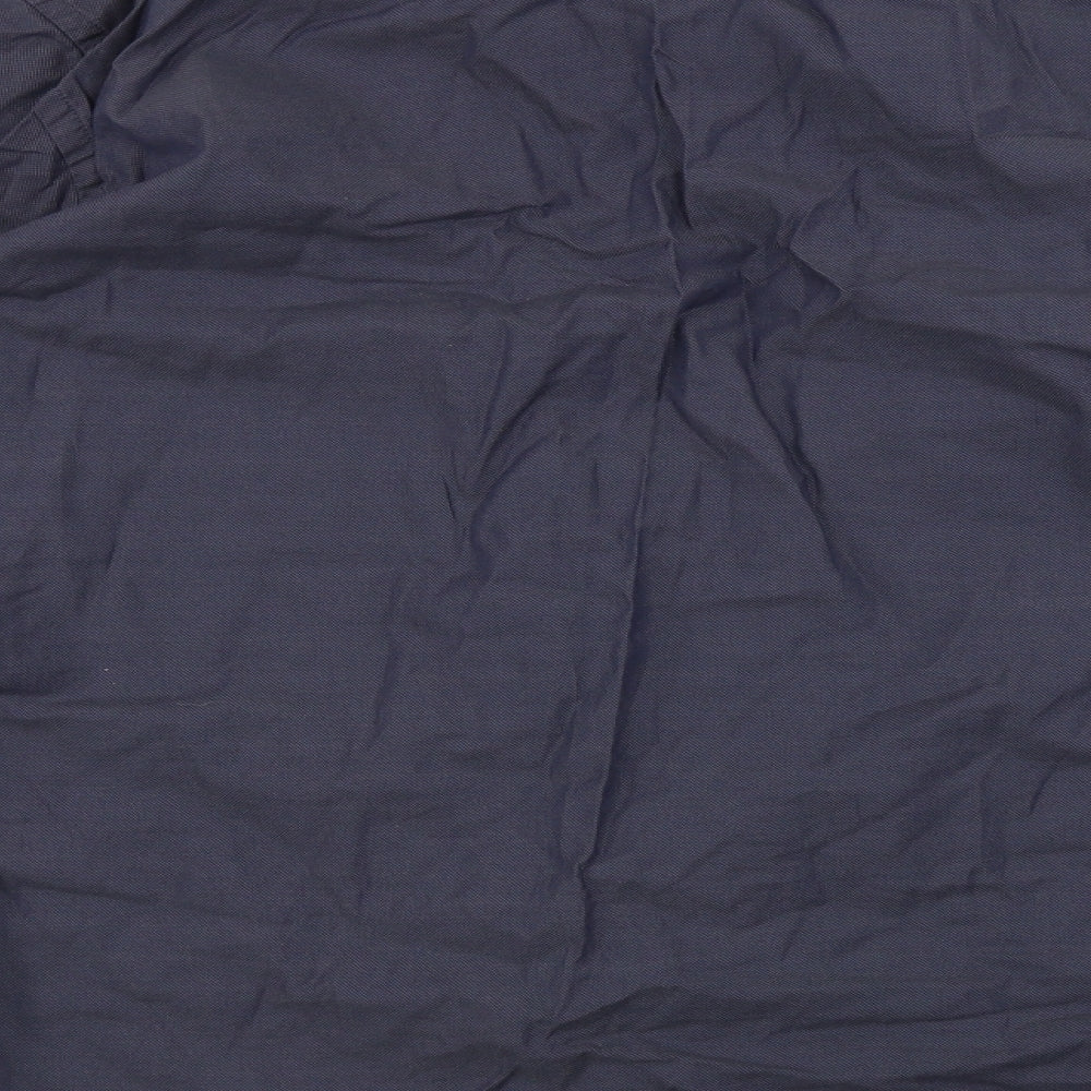 Preworn  Mens Blue    Dress Shirt Size 42