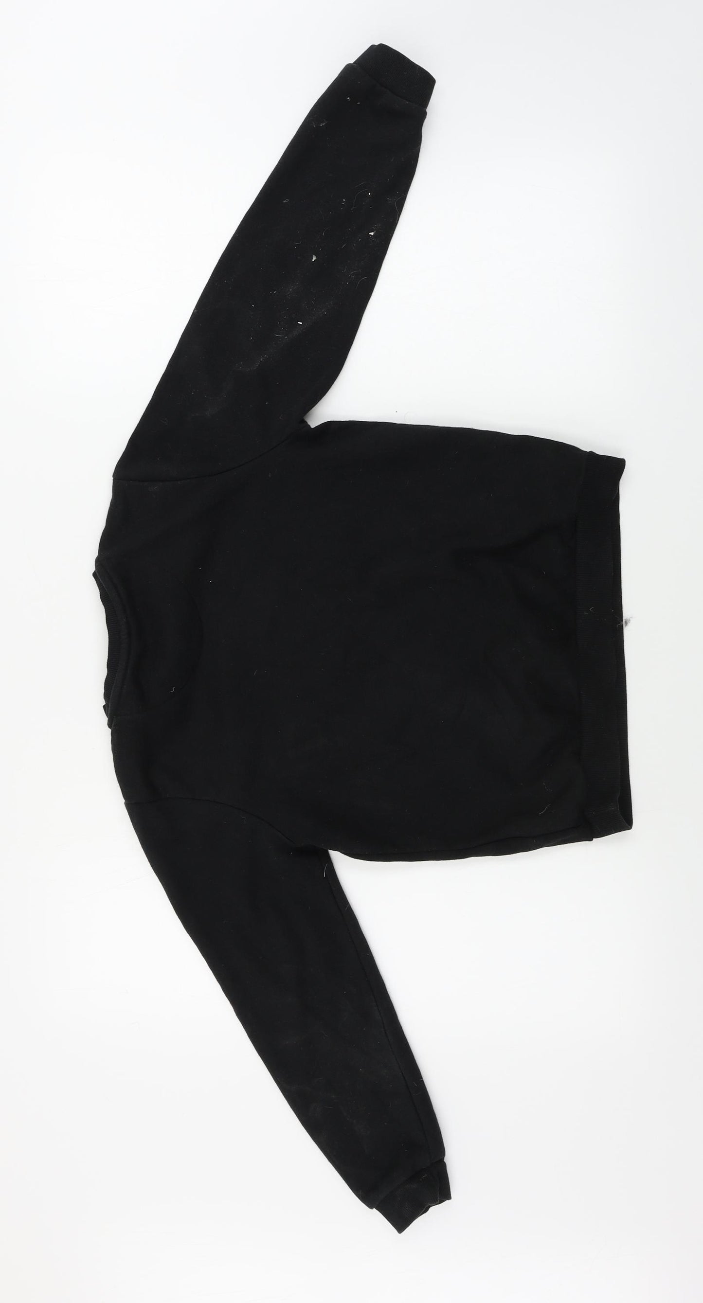 Primark  Boys Black   Pullover Jumper Size 10-11 Years