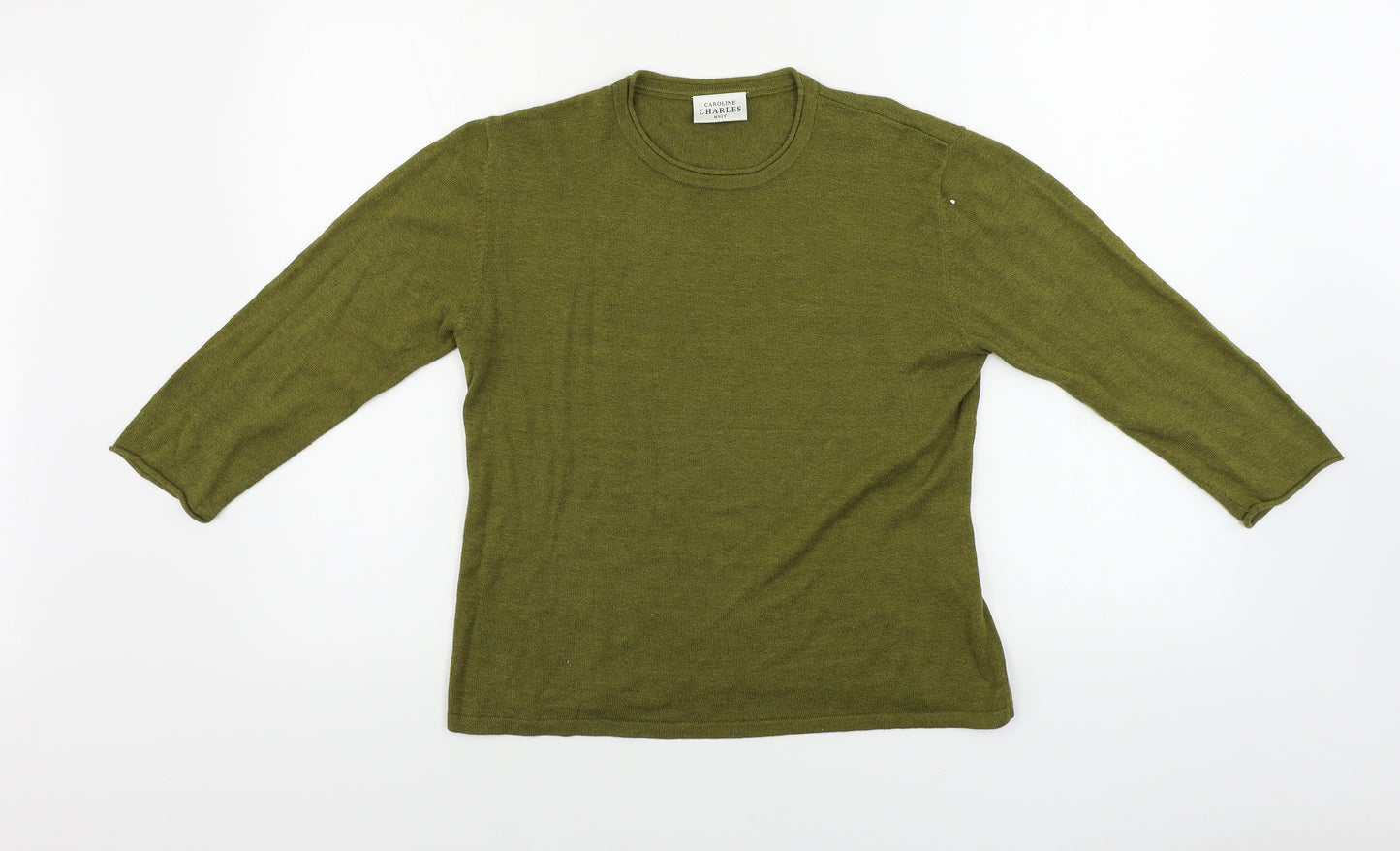 Caroline Charles  Womens Green   Pullover Jumper Size 4