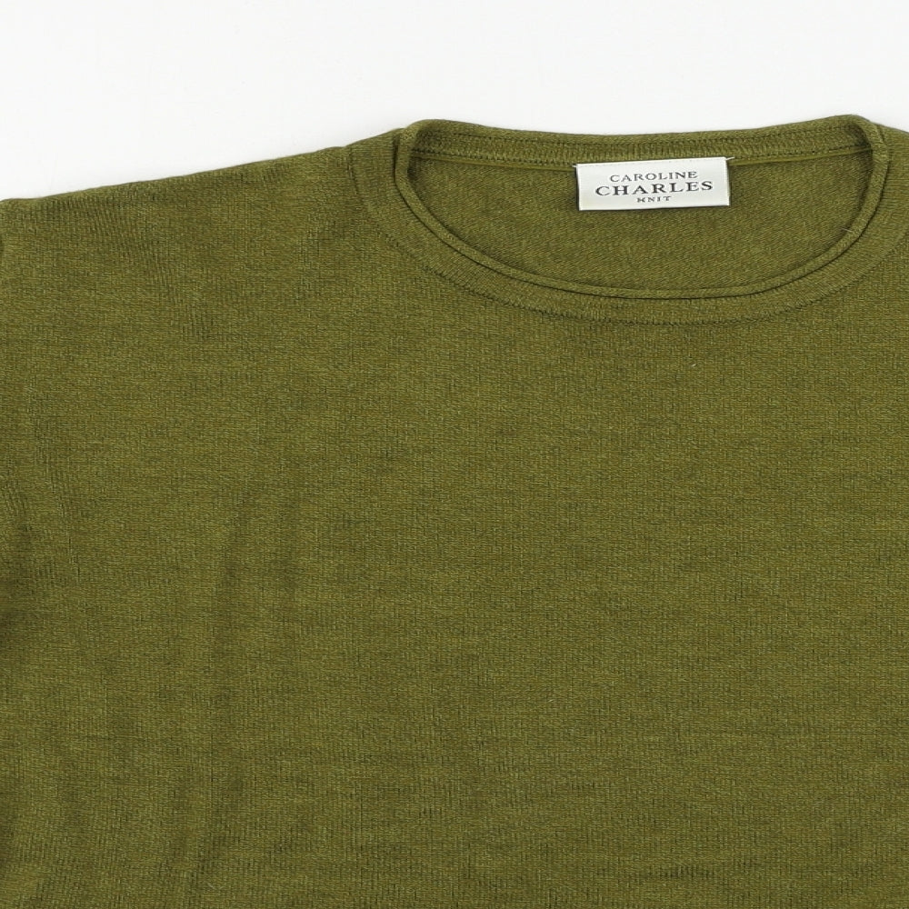 Caroline Charles  Womens Green   Pullover Jumper Size 4