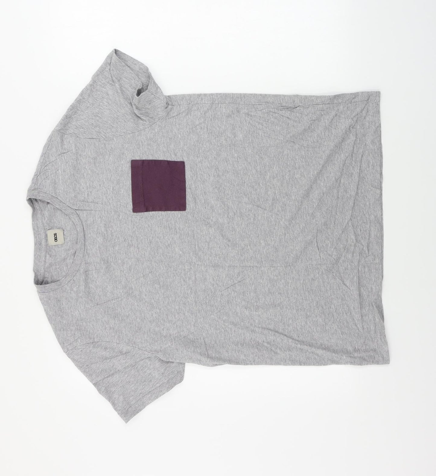 ASOS  Mens Grey    T-Shirt Size XL