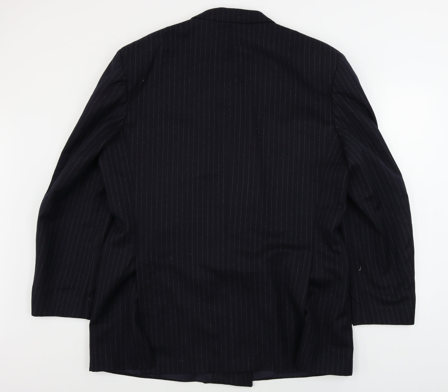 DAKS  Mens Black Striped  Jacket Blazer Size 48