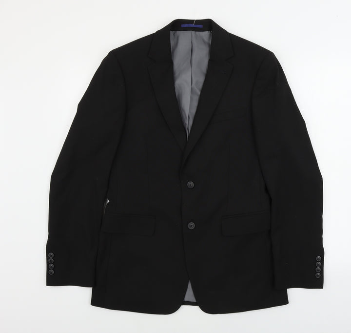Burton  Mens Black   Jacket Blazer Size 38