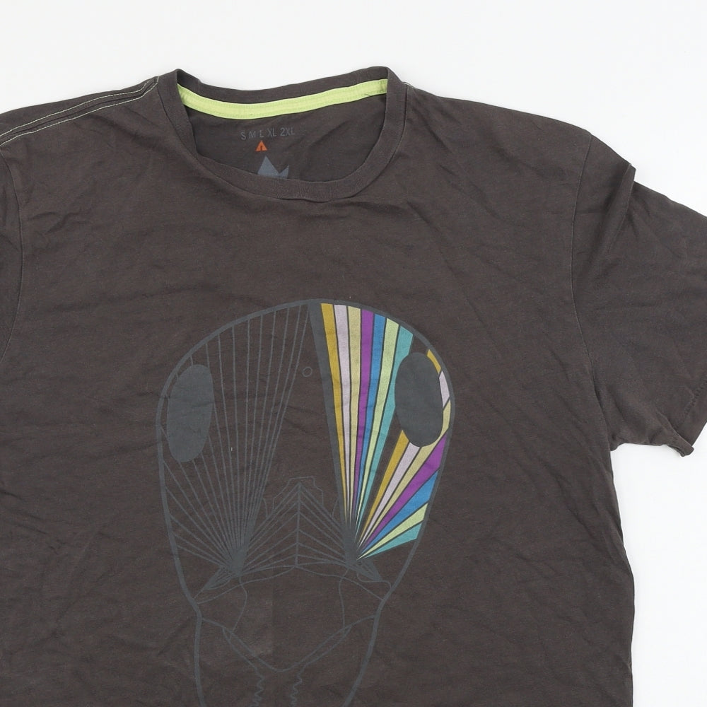 Paul Shark  Mens Brown    T-Shirt Size 2XL