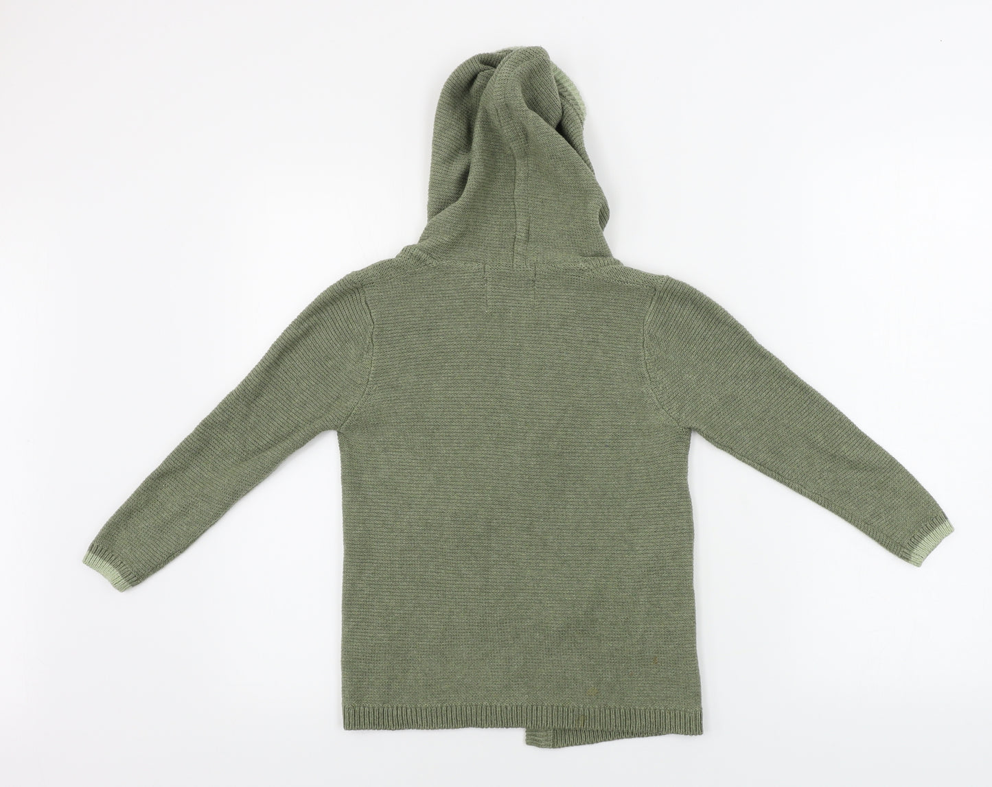 Zara Girls Green   Cardigan Jumper Size 5 Years