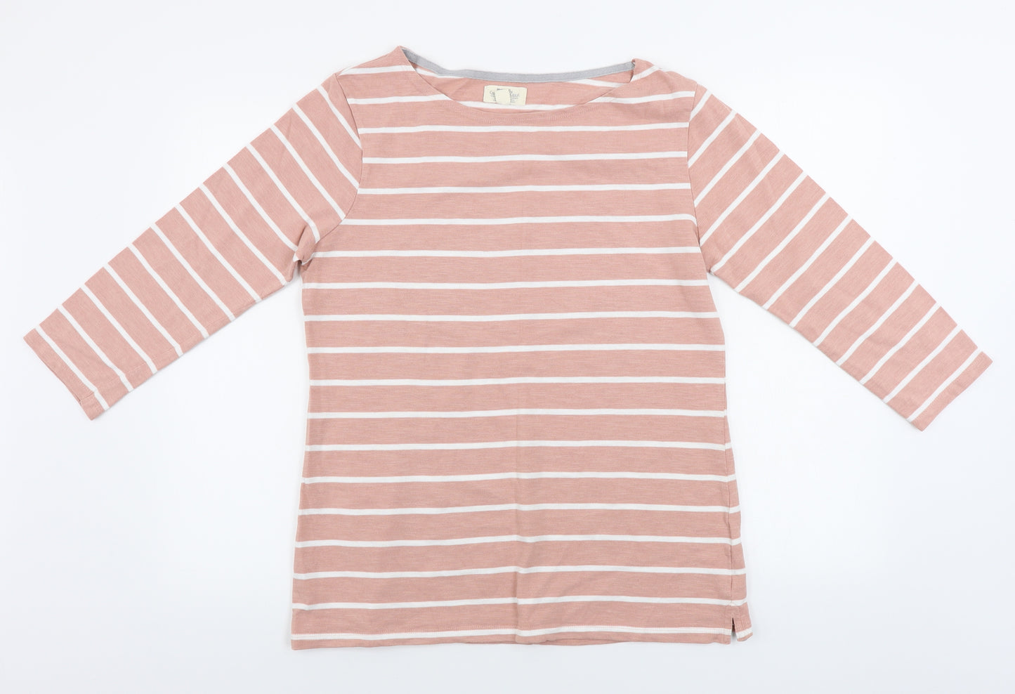 Country to coast  Womens Pink Striped  Pullover Jumper Size 16