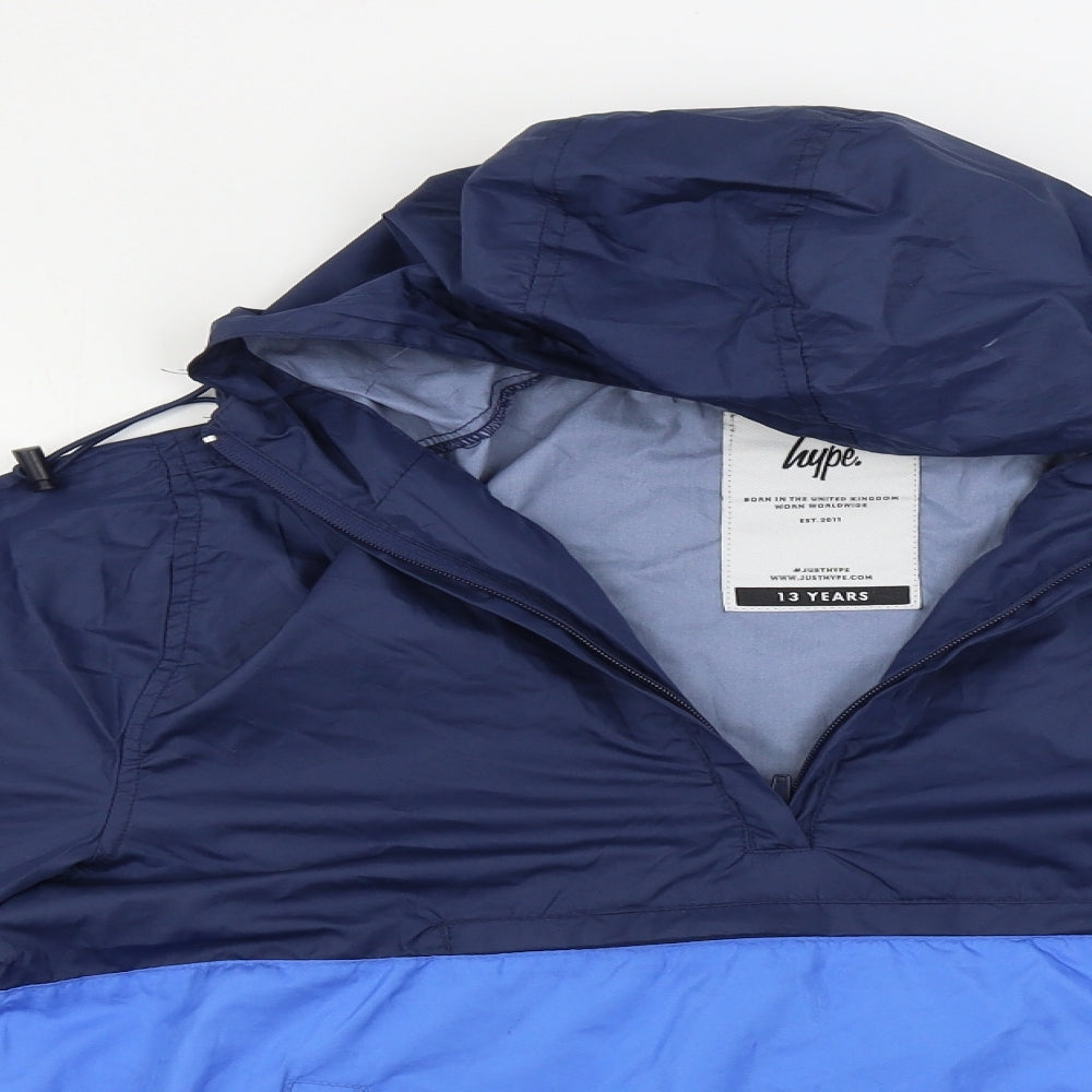 Hype Boys Blue   Jacket Coat Size 13 Years