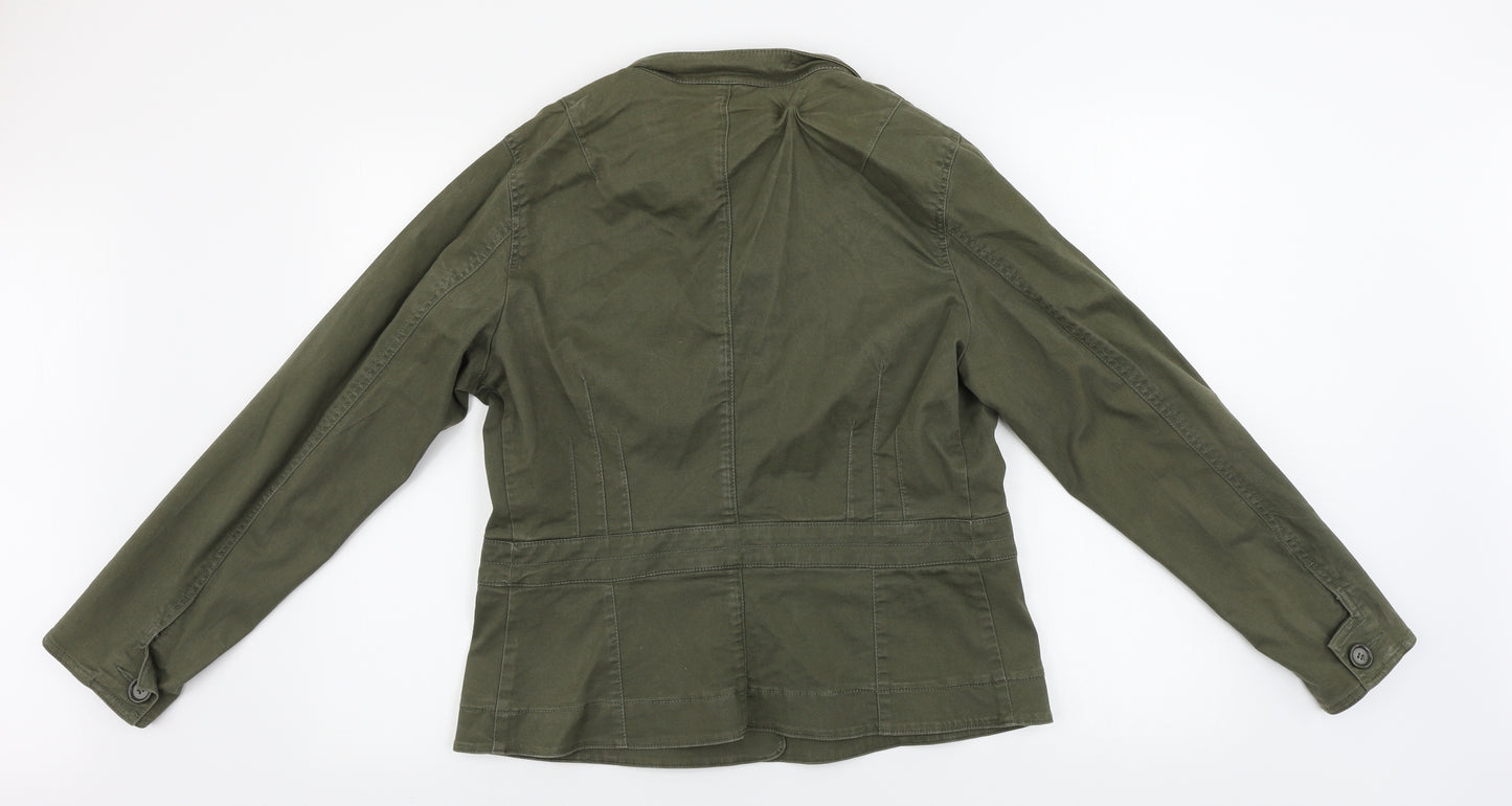 Marks and Spencer Womens Green   Jacket Coat Size 16