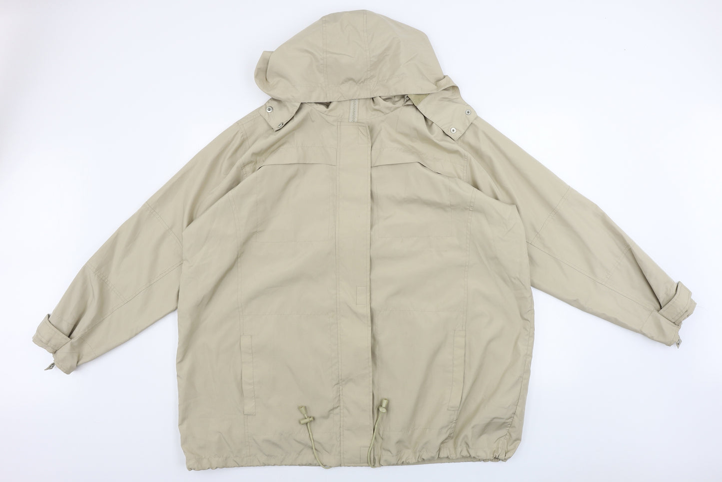 For Woman   Womens Beige   Jacket Coat Size 24