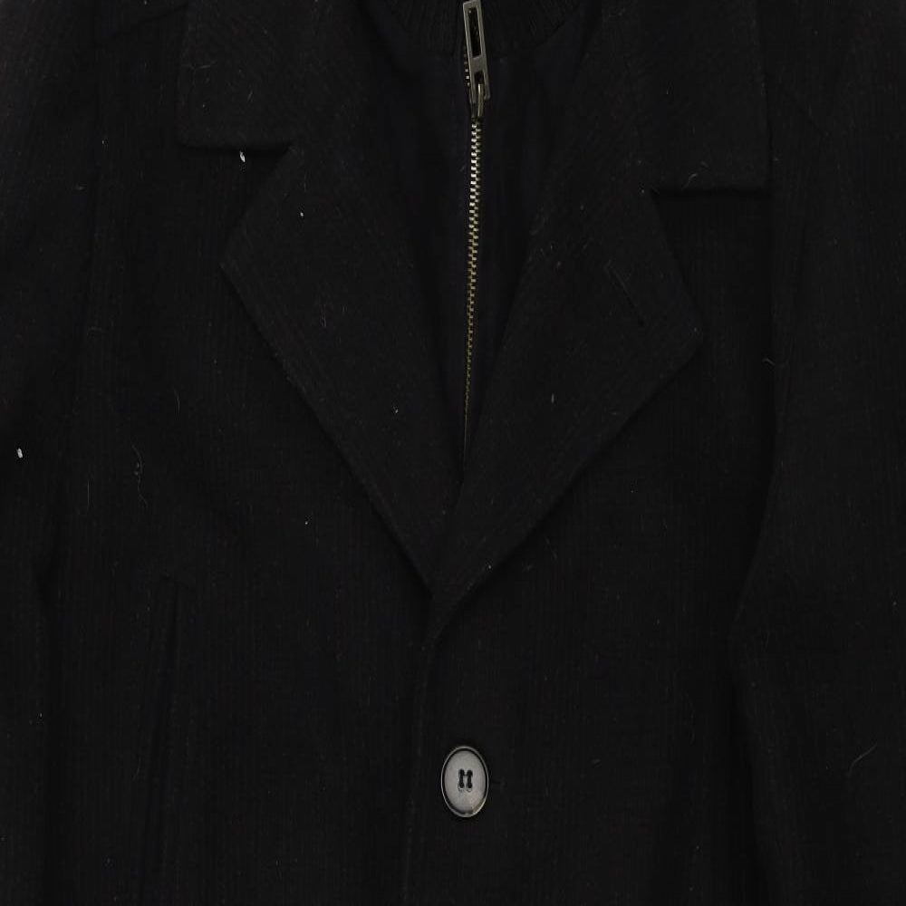Marks and Spencer  Mens Black   Jacket Coat Size M
