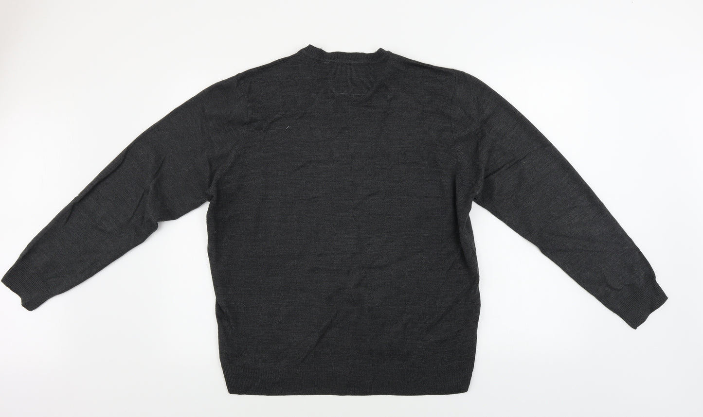 Jacob Harris  Mens Grey   Pullover Jumper Size L