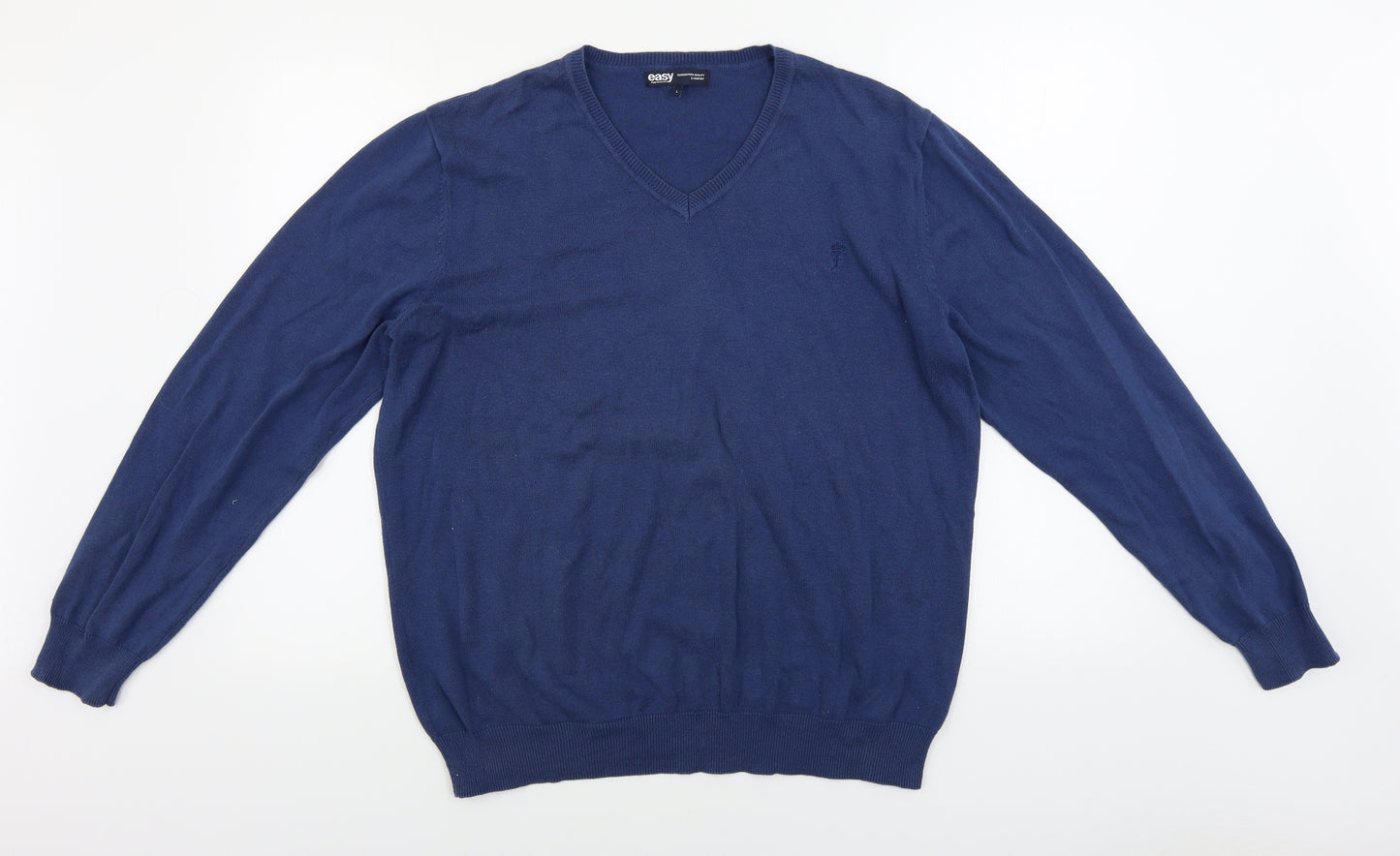 Easy  Mens Blue   Pullover Jumper Size L