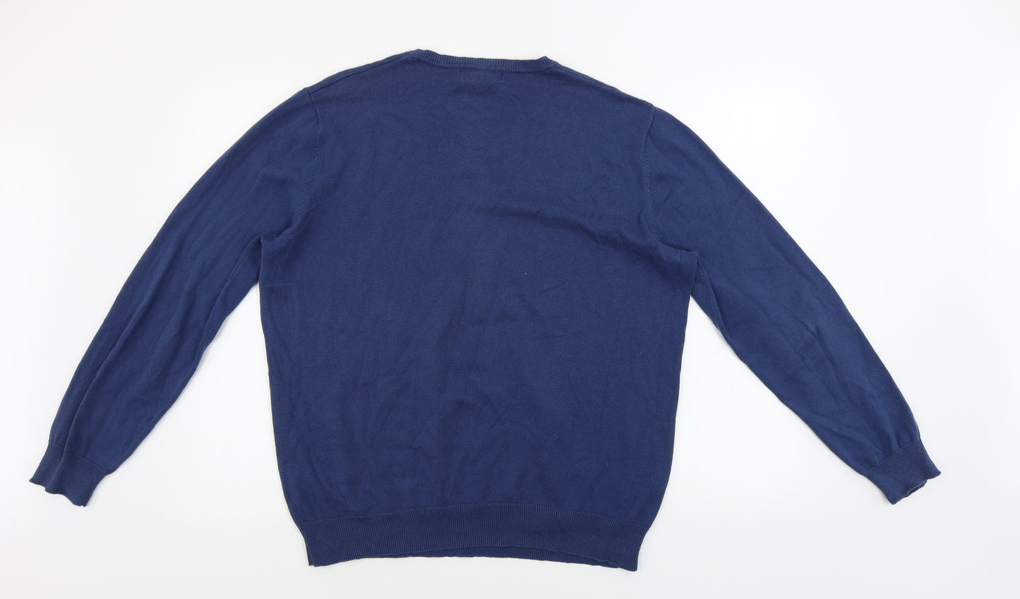 Easy  Mens Blue   Pullover Jumper Size L
