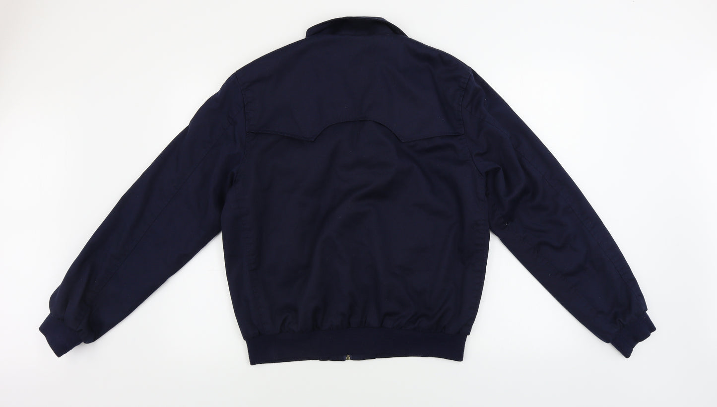 Preworn  Mens Blue   Jacket Coat Size L