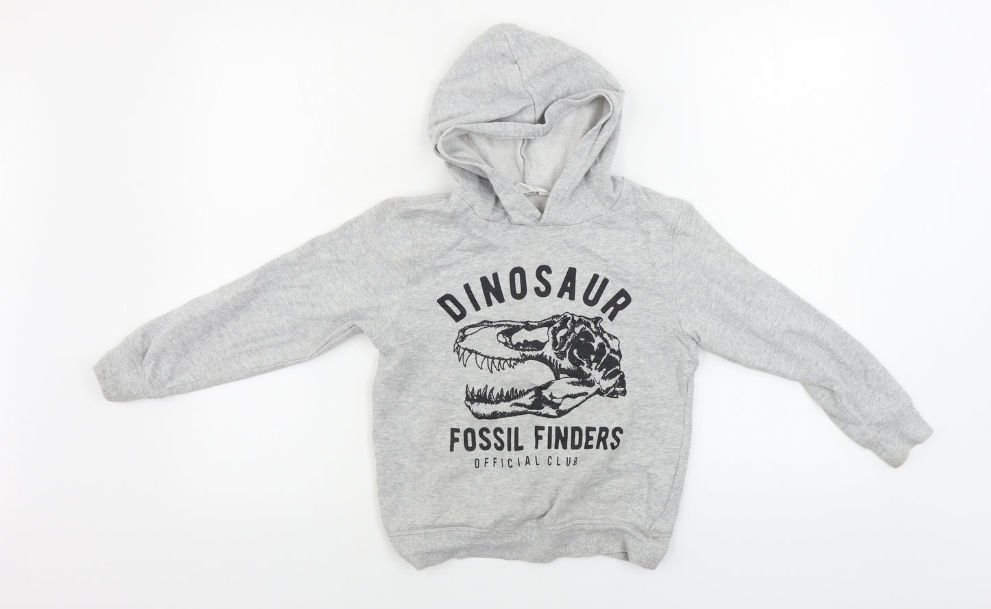 H&M  Boys Grey   Pullover Hoodie Size 7-8 Years