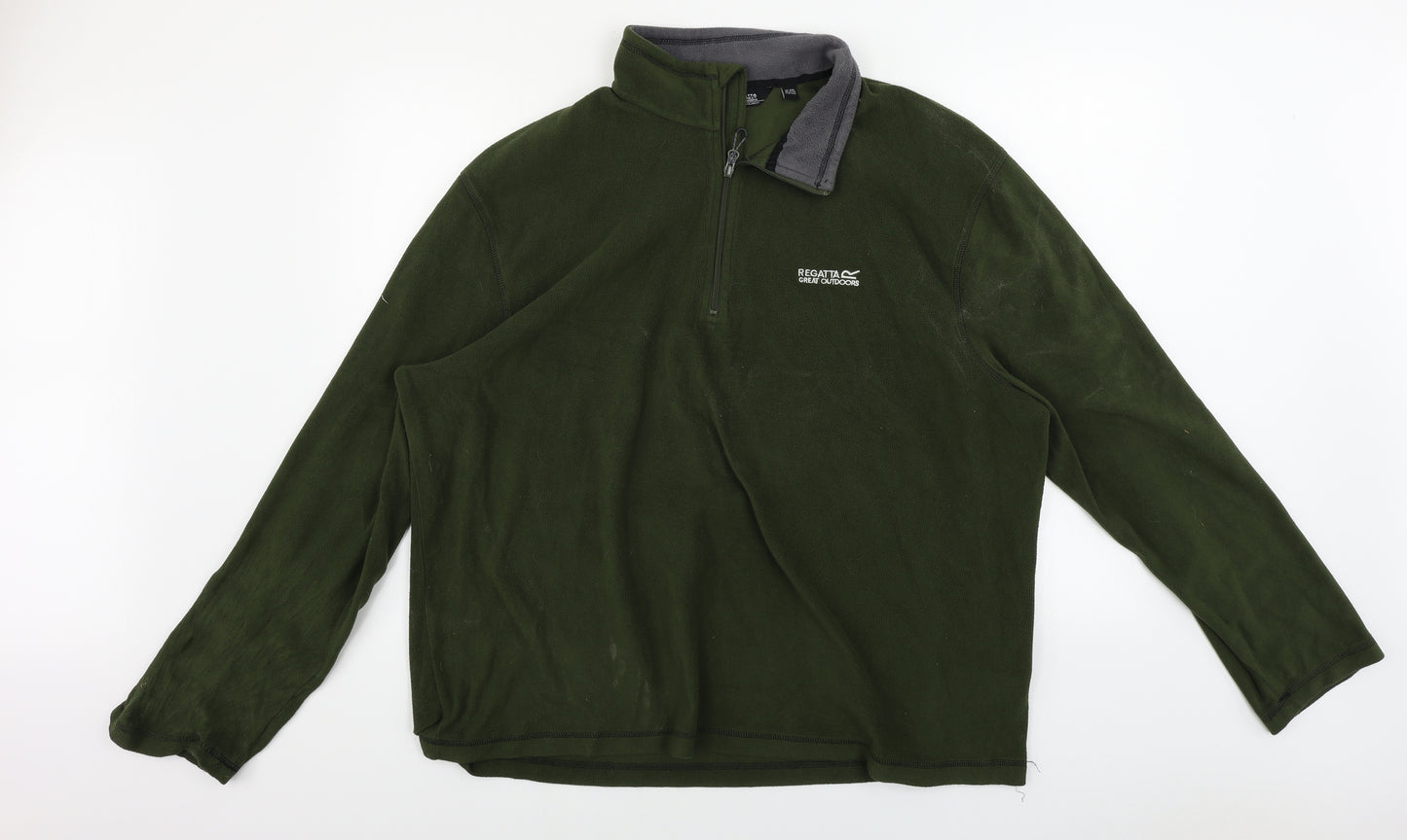 Regatta  Mens Green   Henley Jumper Size 2XL