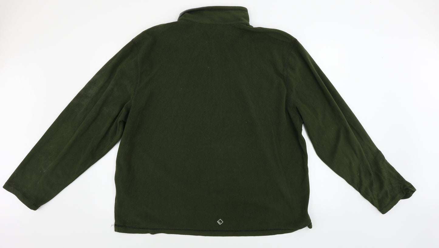 Regatta  Mens Green   Henley Jumper Size 2XL
