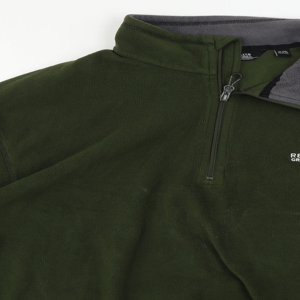 Regatta  Mens Green   Henley Jumper Size 2XL