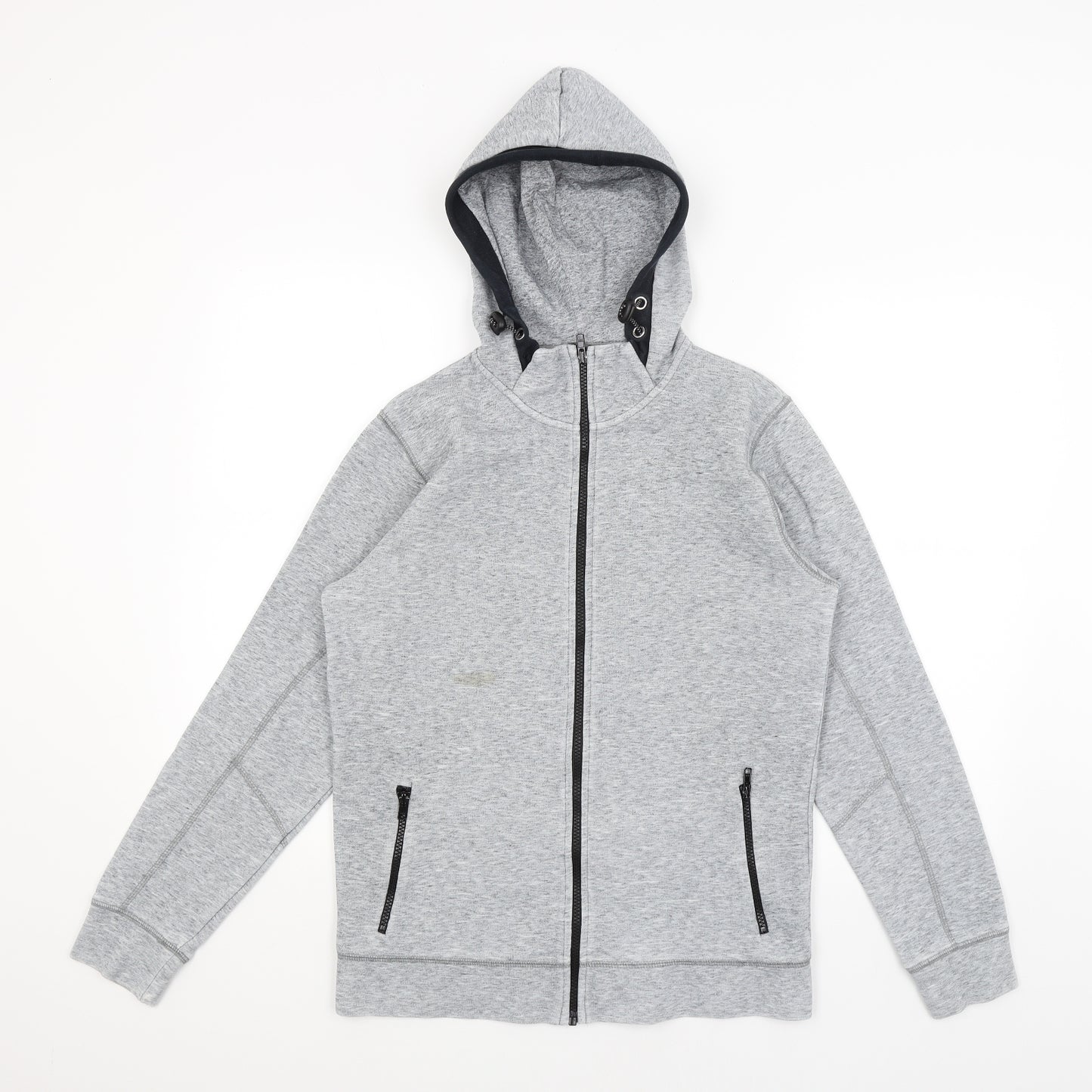 NEXT Mens Grey   Full Zip Hoodie Size S