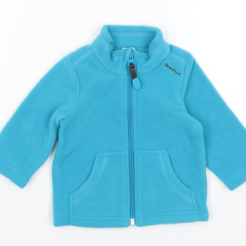 Quechua Baby Blue   Full Zip Jumper Size 6-9 Months