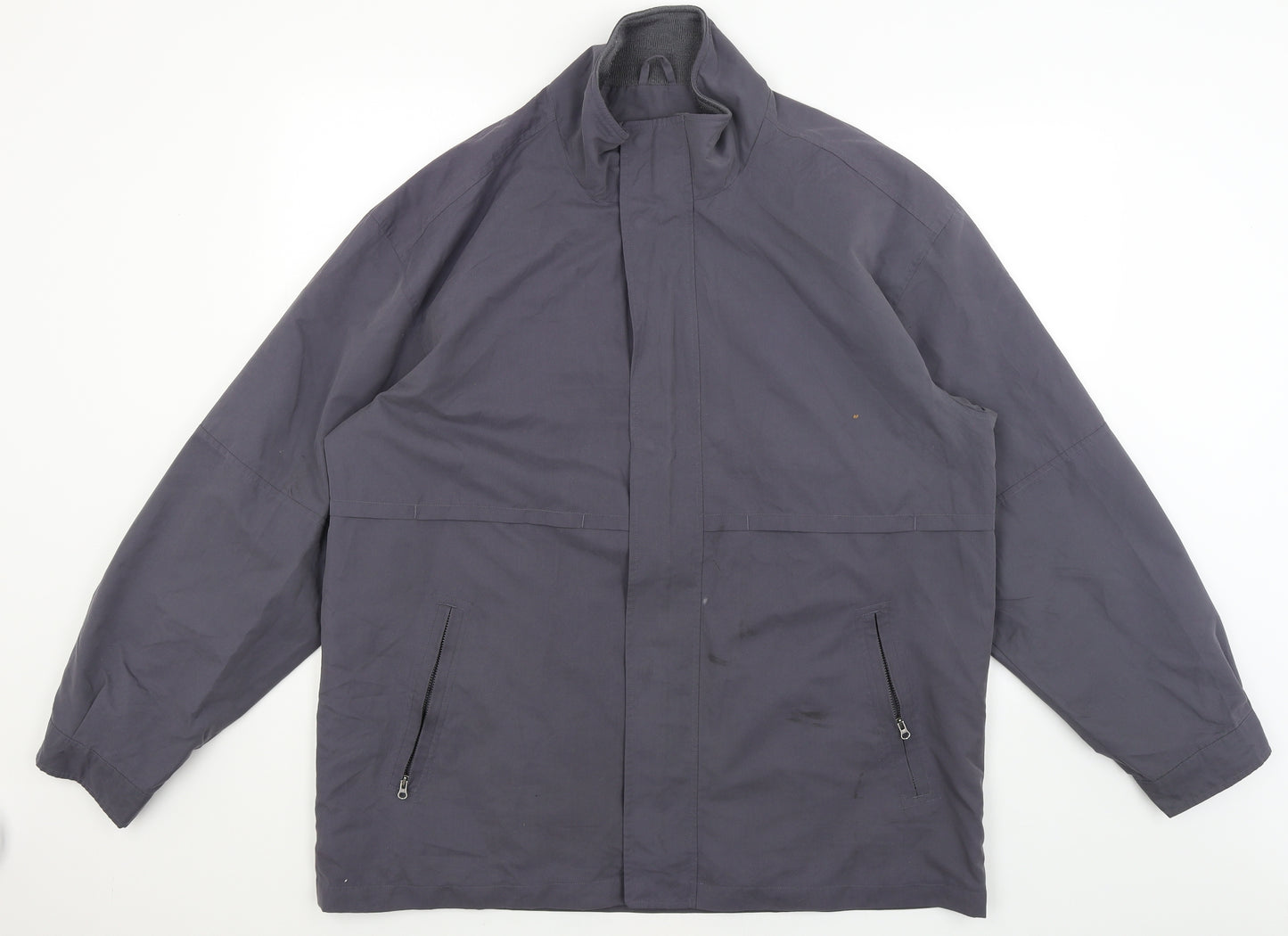 BHS Mens Grey   Rain Coat Coat Size L