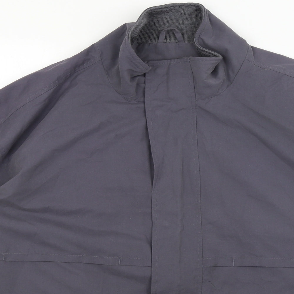 BHS Mens Grey   Rain Coat Coat Size L