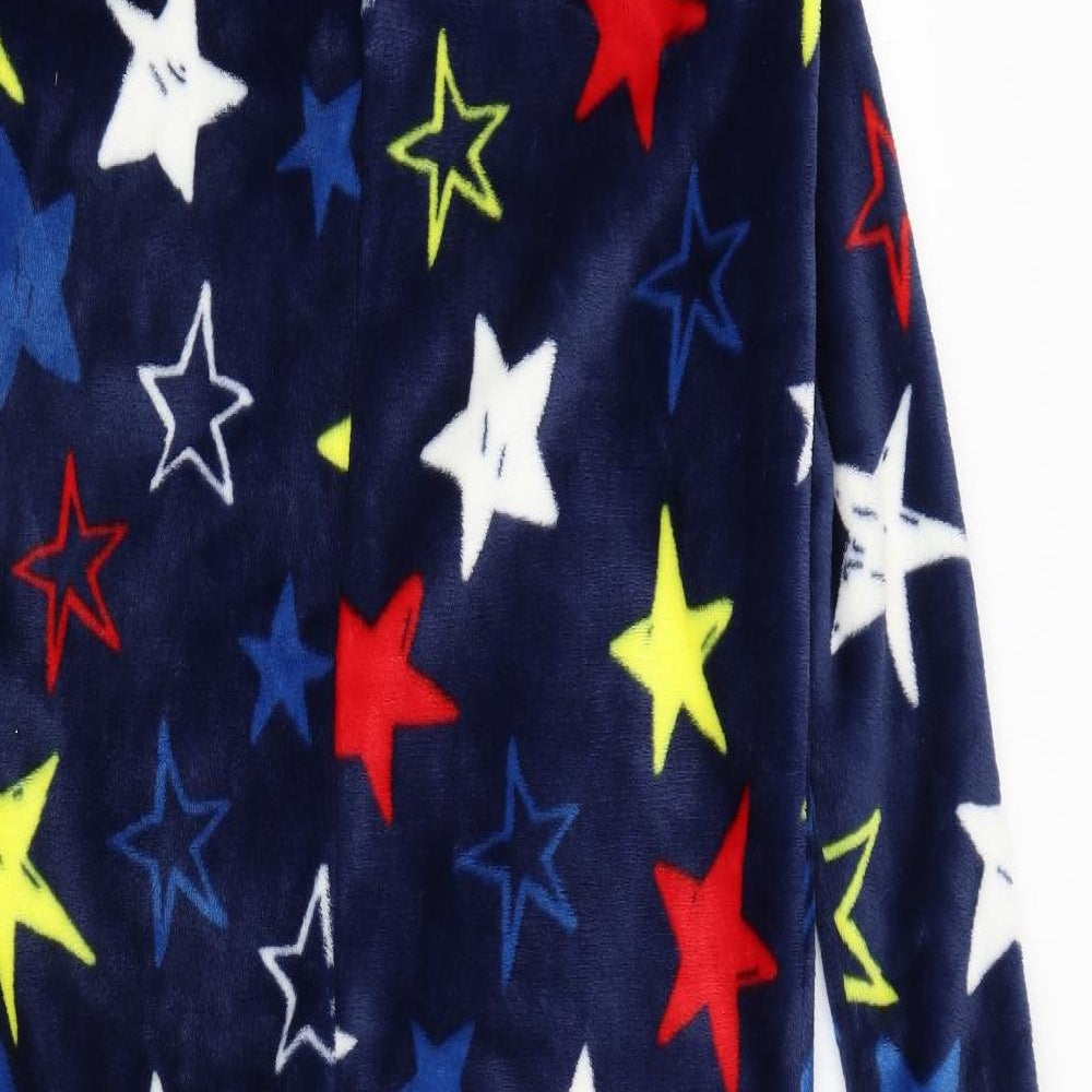 M&S Boys Blue Solid   One Piece Size 13-14 Years