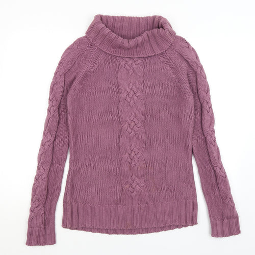 John Lewis Womens Purple   Pullover Jumper Size M