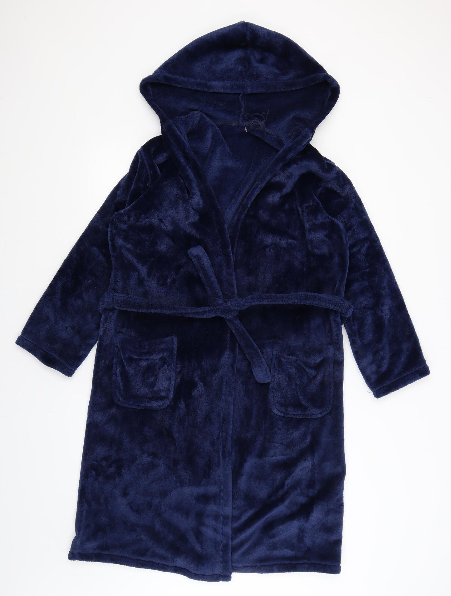 M&S Boys Blue Solid   Gown Size 13-14 Years