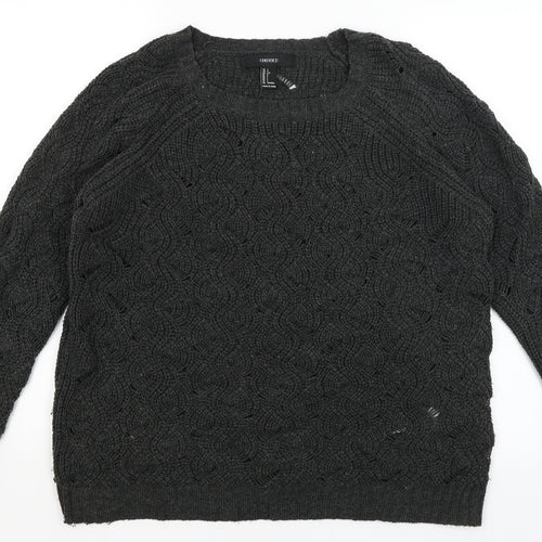 FOREVER 21 Mens Green   Pullover Jumper Size L