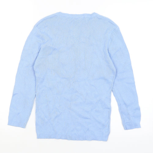 Xe Womens Blue   Pullover Jumper Size M