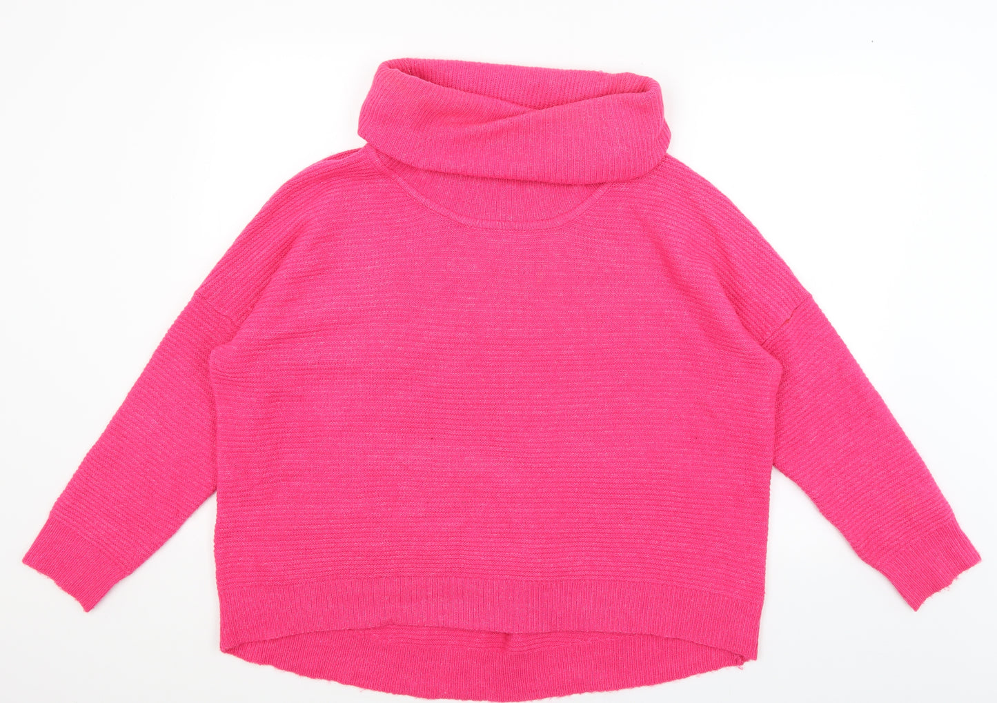 Peacocks Womens Pink   Pullover Jumper Size M