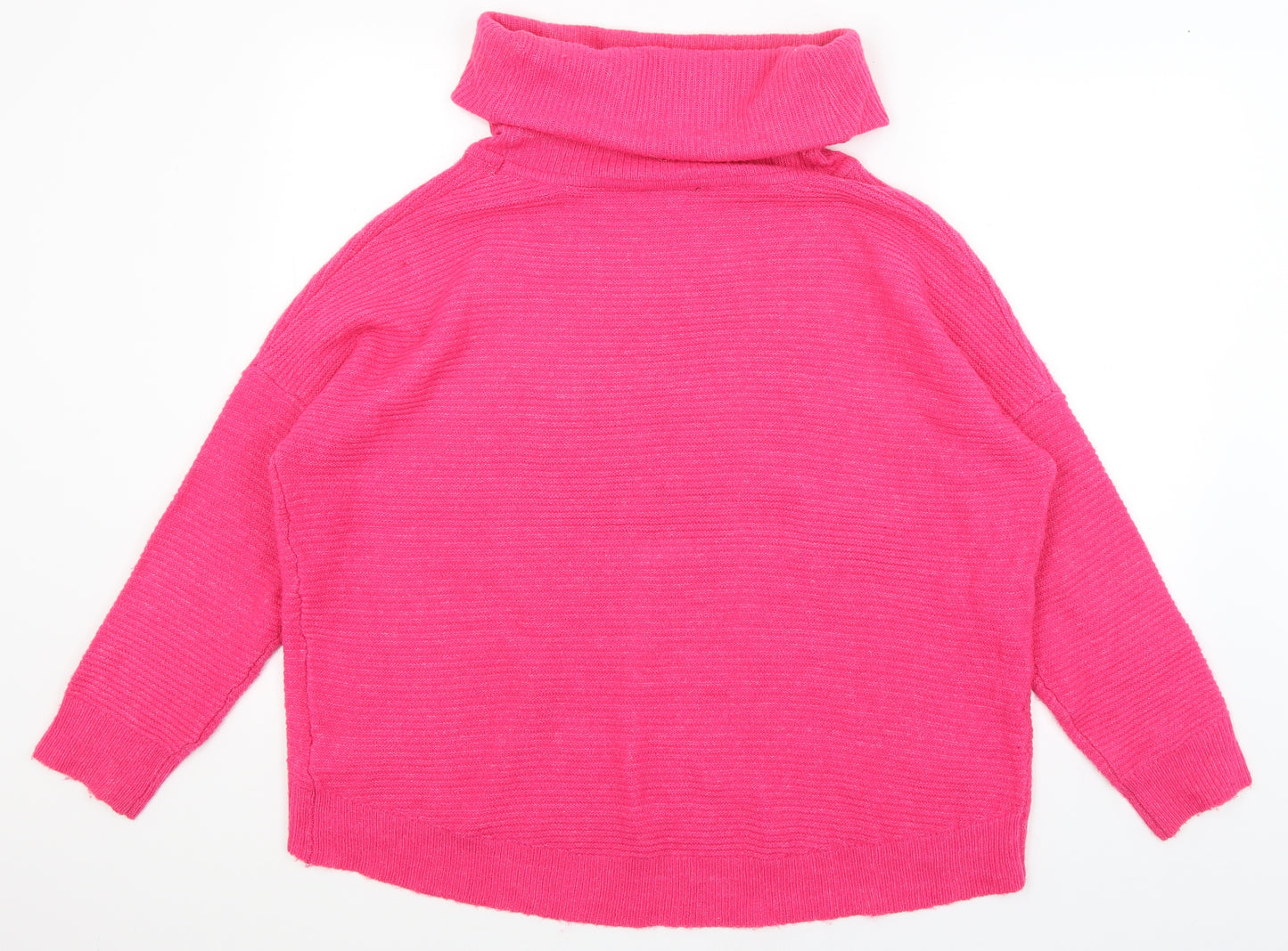 Peacocks Womens Pink   Pullover Jumper Size M
