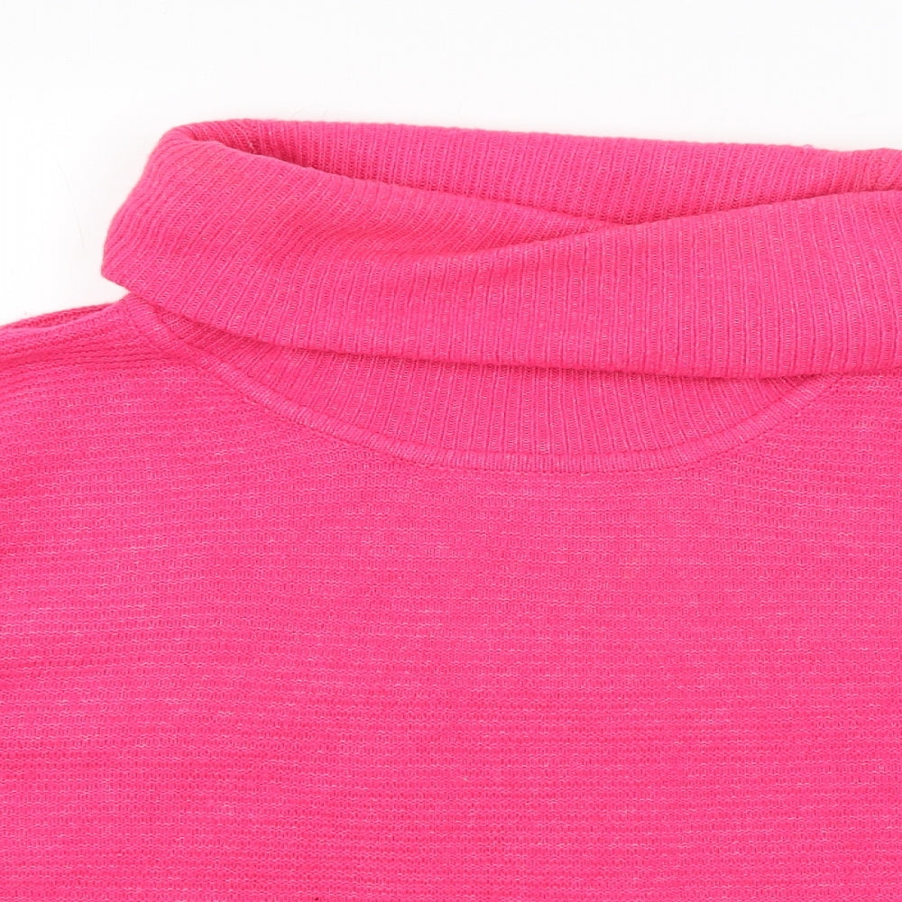 Peacocks Womens Pink   Pullover Jumper Size M