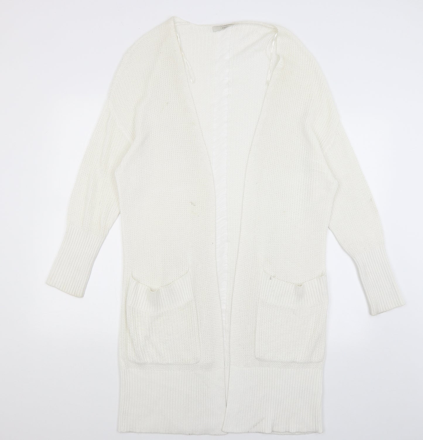 NEXT Womens White   Wrap Jumper Size 16