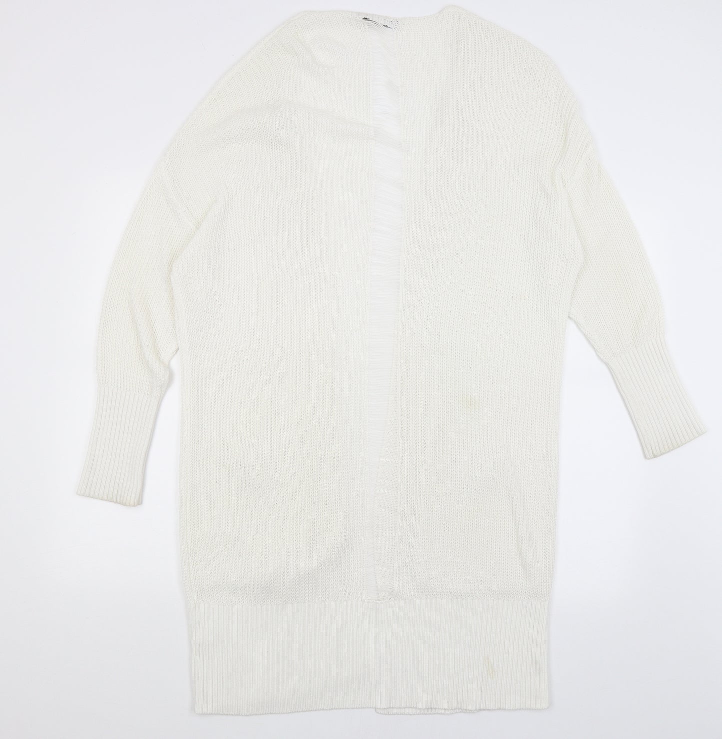 NEXT Womens White   Wrap Jumper Size 16