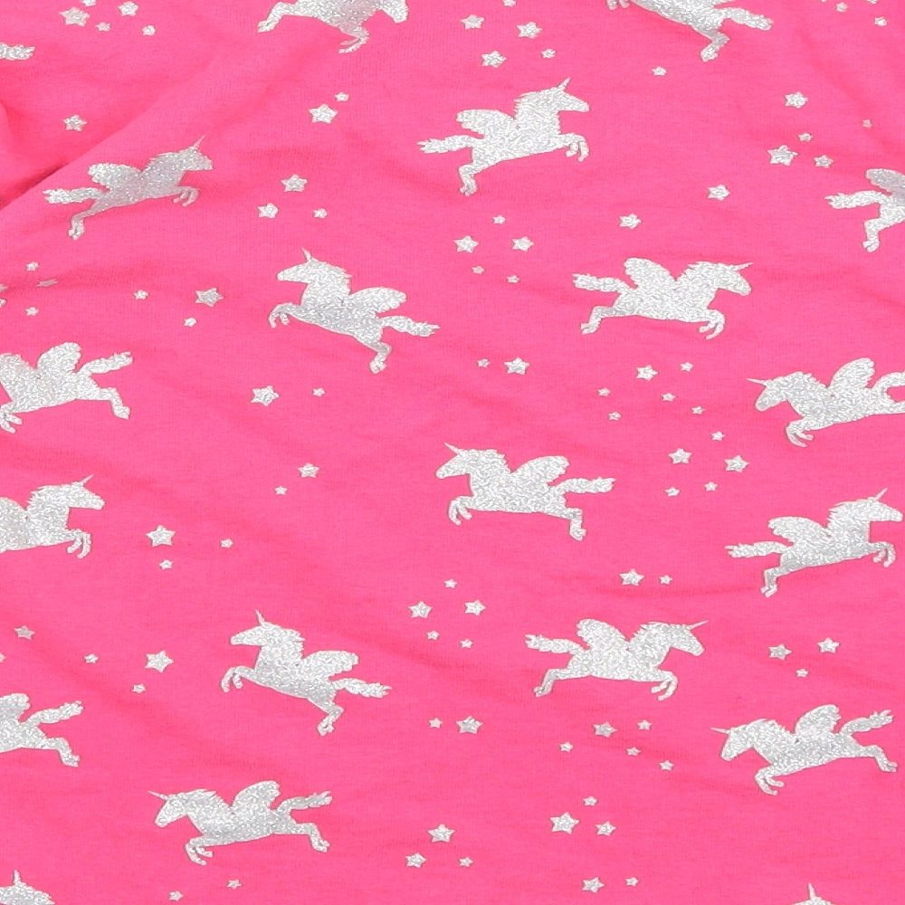 Blue Zoo Girls Pink   Pullover Jumper Size 8-9 Years  - Unicorns