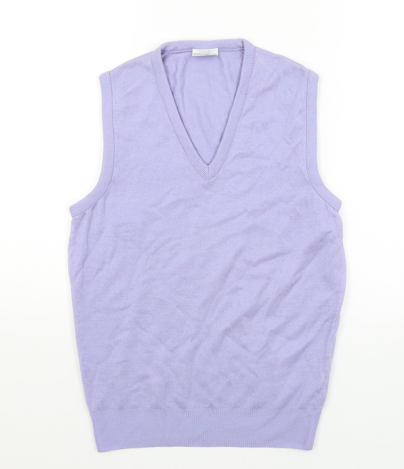 Traquair Womens Purple   Vest Jumper Size S