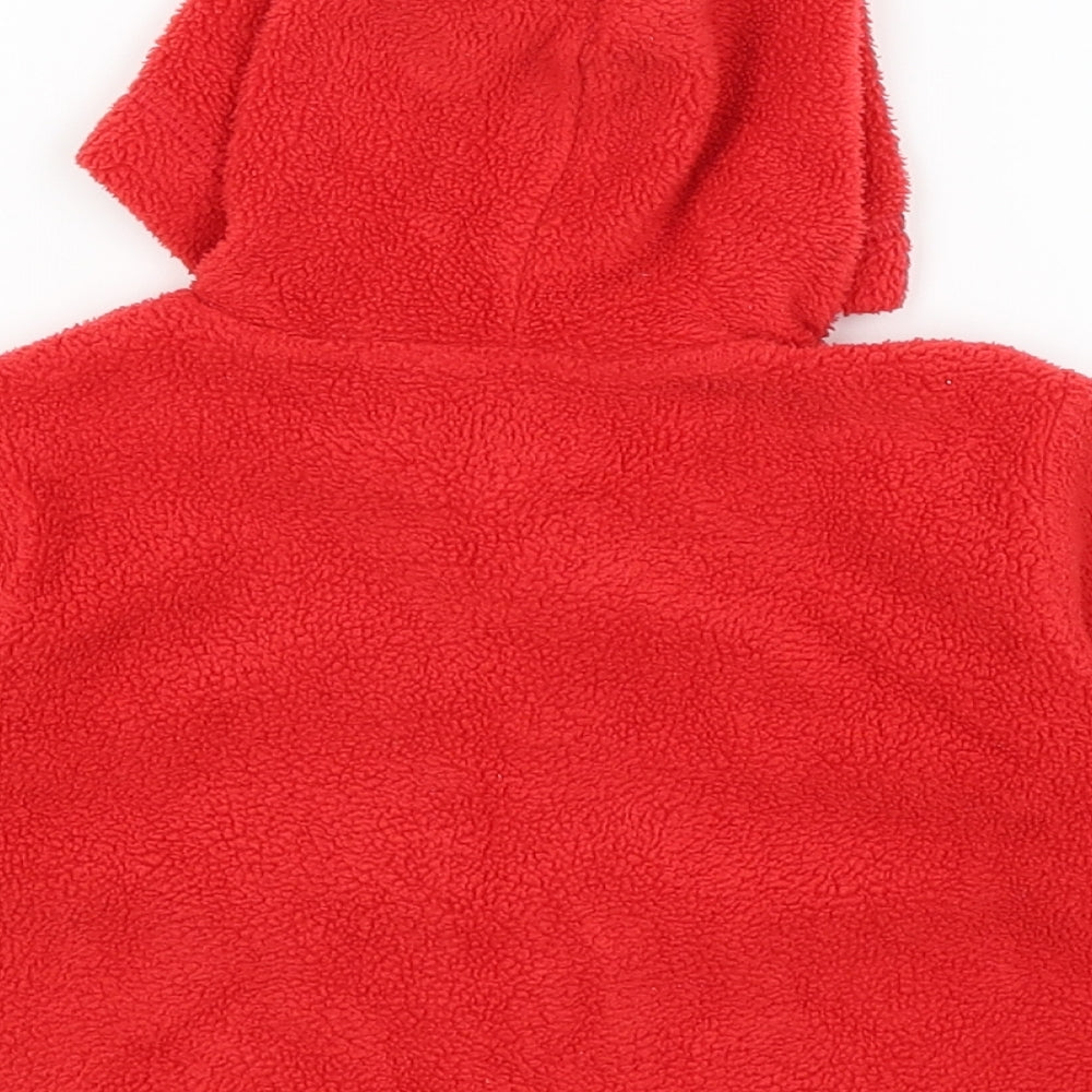 Mothercare Baby Red   Cardigan Jumper Size 9-12 Months