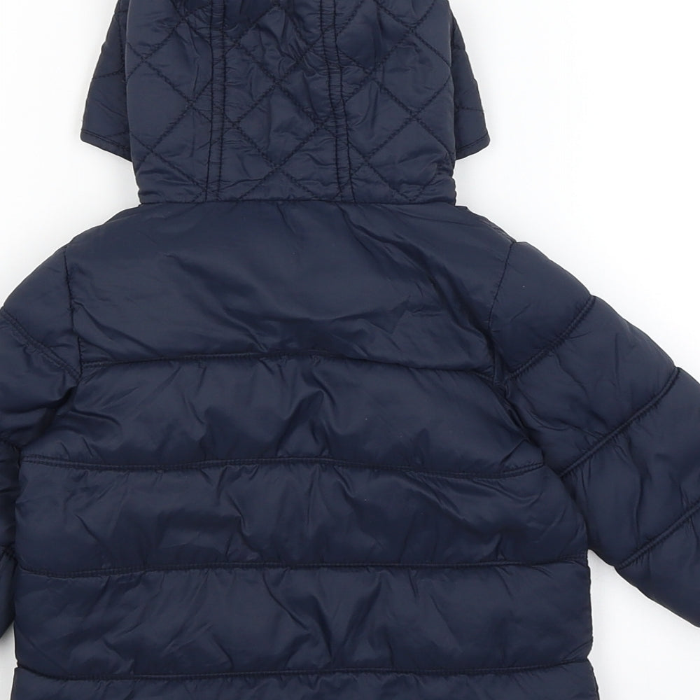 George Baby Blue   Puffer Jacket Coat Size 6-9 Months