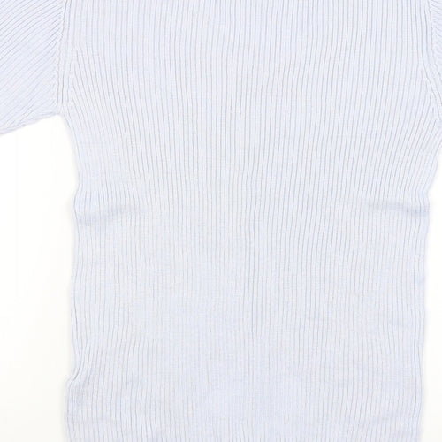 St Bernard Womens Blue   Basic T-Shirt Size 12