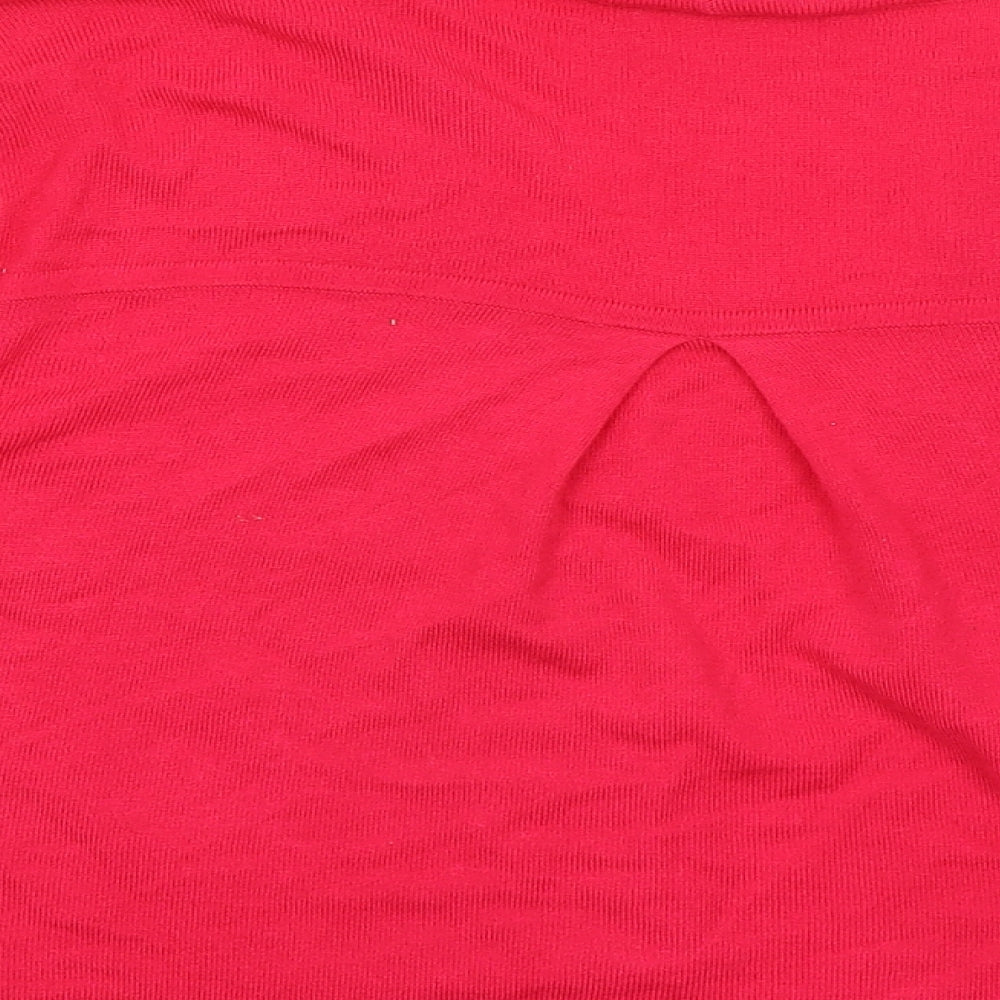 Wallis Womens Pink   Wrap Jumper Size M