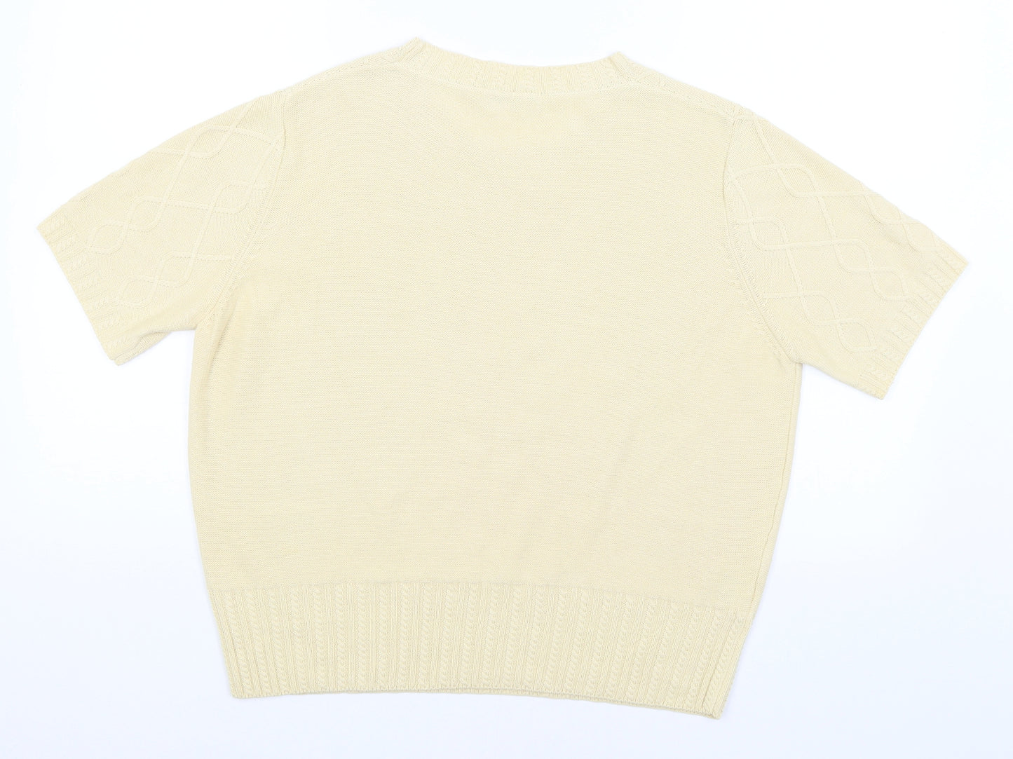 Country Casuals Womens Beige   Basic T-Shirt Size L