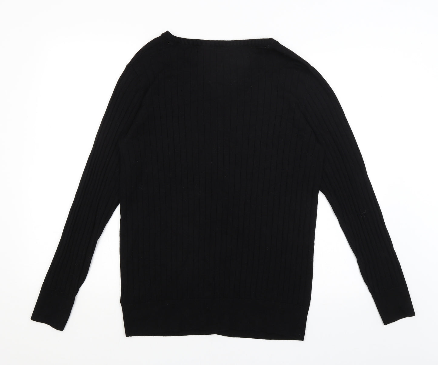ESMARA Womens Black   Cardigan Jumper Size 16