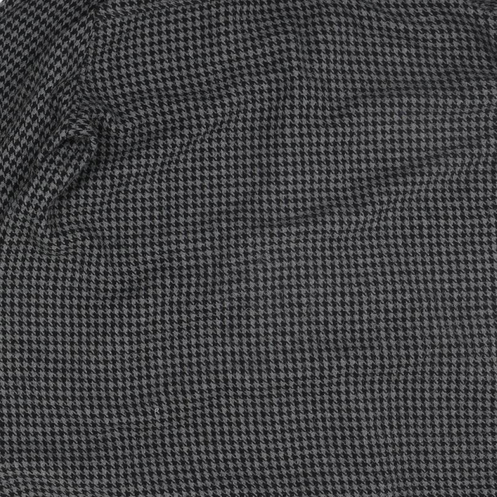 Yours Womens Grey Check  Shirt Dress  Size 18