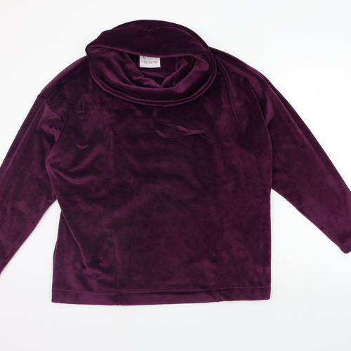 F&F Womens Purple   Pullover Jumper Size 16