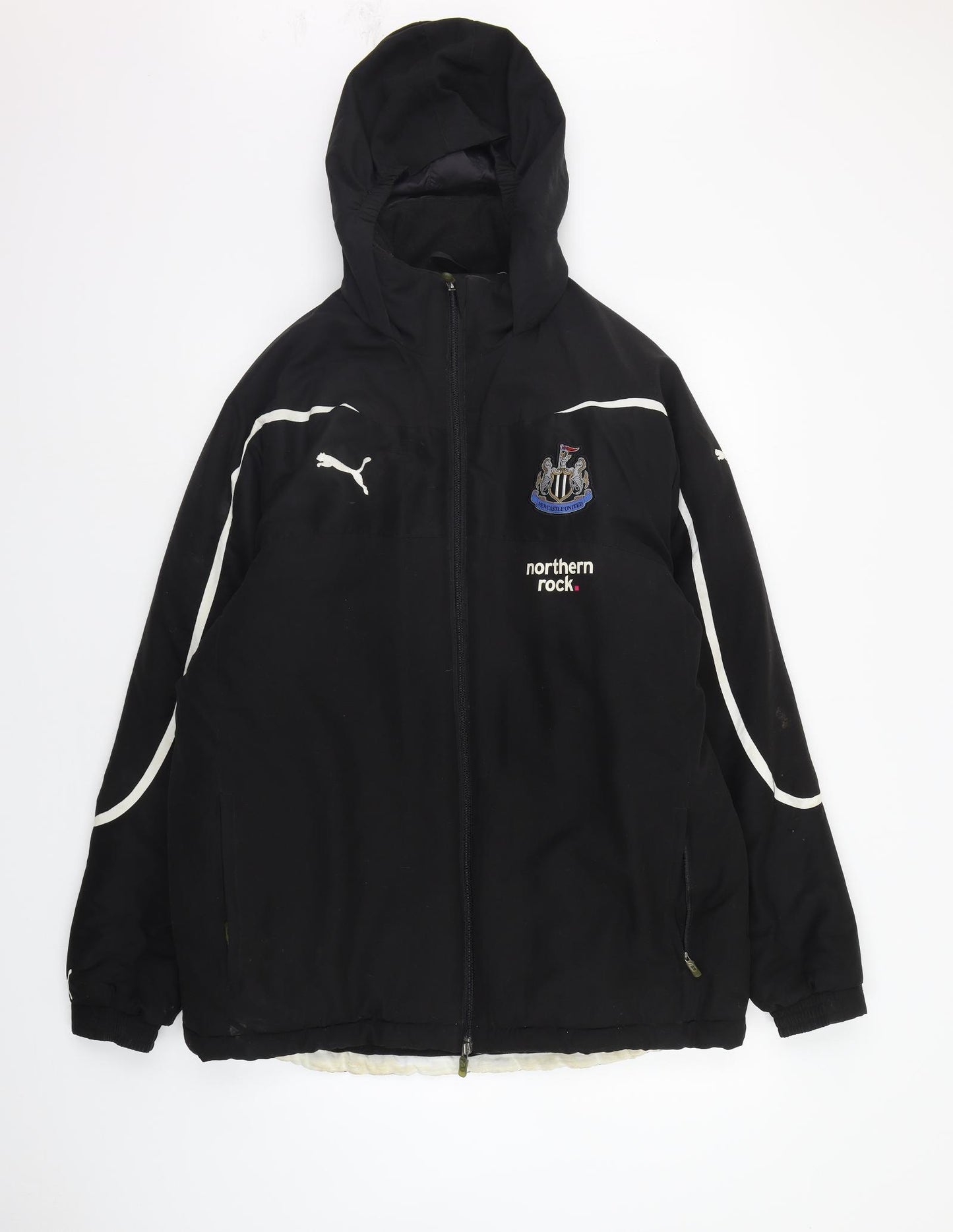 PUMA Womens Black   Jacket Coat Size M  - washable mark