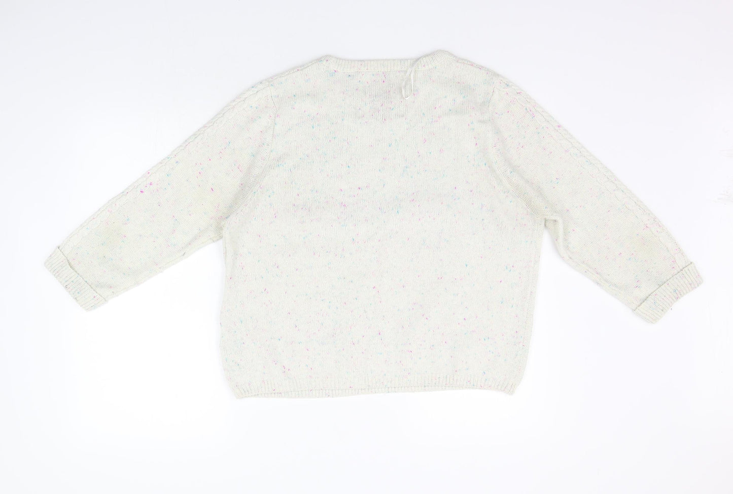 New Look Womens Beige   Pullover Jumper Size 14